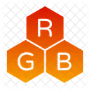 RGB 색상 색상 RGB 아이콘