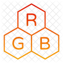 RGB 색상 색상 RGB 아이콘
