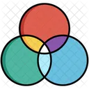 Rgb Cor Rgb Cor Ícone