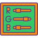 Rgb Cmyk Printing Icon