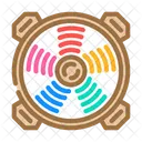 RGB LED Kuhlung Symbol