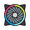 RGB LED Kuhlung Symbol