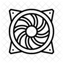 RGB LED Kuhlung Symbol