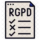 Rgpd Checklist Regulation Icon
