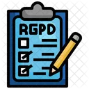 Rgpd Checklist  Icon