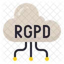 RGPD Cloud  Icon