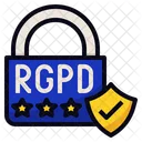 RGPD Data Security  Icon