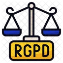 RGPD Law  Icon