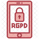 Rgpd Mobile  Icon
