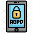 Rgpd Mobile  Icon