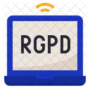 Rgpd 개인정보 보호 규정 아이콘