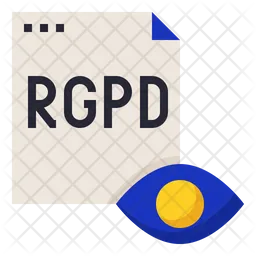 RGPD Transparency  Icon