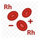 Rh Blood Group Blood Cells Blood Icon