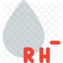 Rh-Minus-Blutgruppe  Symbol