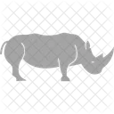 Rhino Rhinoceros Animal Icon