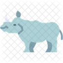 Rhino Animal Wildlife Icon