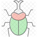 Rhinocerosbeetle Insect Horn Icon