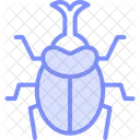 Rhinocerosbeetle Insect Horn Icon