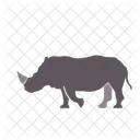 Rhinos Animal Emoji Icon