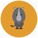 Rhinosarus Animal Icon