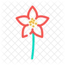 Rhododendron Flower Spring Icon