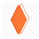 Design Rhombus Geometric Icon