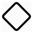 Rhombus Shape Shapes Icon