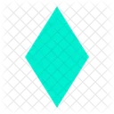 Diamond Rhombus Shape Icon