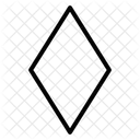 Diamond Rhombus Shape Icon