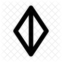 Rhombus Sharp Grid Shape Shapes Icon