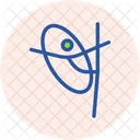 Rhythmik Gymnastik Ring Symbol