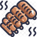 Rib Grilled Meat Meat Icon