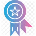 Ribbon Award Badge Icon