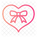 Ribbon Love Heart Icon