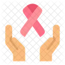 Ribbon Cancer Ribbon Cancer Awareness Icon