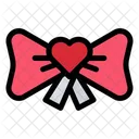 Ribbon Love Heart Icon