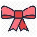 Ribbon Sign Xmas Icon