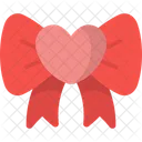 Ribbon Heart Decoration Icône