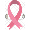 Ribbon Breast Cancer Icon