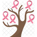 Ribbon Tree Cancer Icon