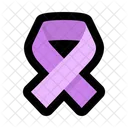 Ribbon Cancer Medical Icon