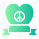 Ribbon Peace Pacifism Icon