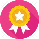 Ribbon Badge Medal Icon