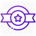 Ribbon Badge  Icon