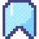 Pixel 8 Bit Ribbon Icon