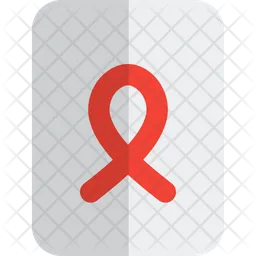 Ribbon File  Icon