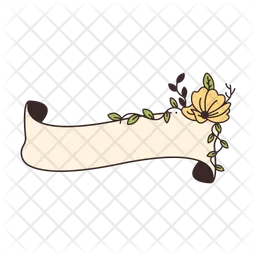 Ribbon Flowers  Icon