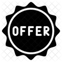 Ribbon Offer Tag Icon