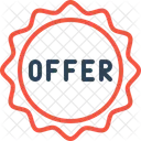 Ribbon Offer Tag Icon