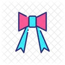 Ribbon Party Ribbon Birthday Icon